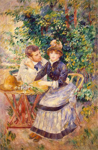 Pierre-Auguste Renoir In the Garden, Norge oil painting art